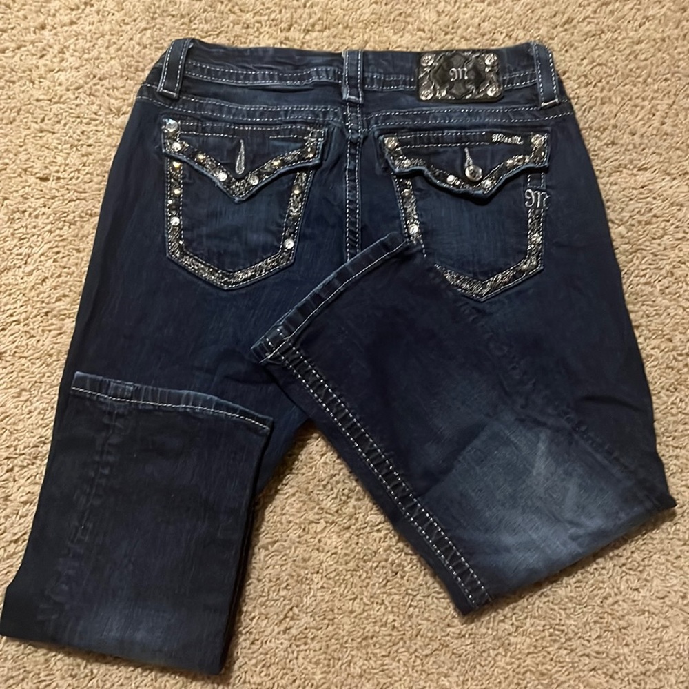 Miss Me Mid-Rise Easy Cropped Jeans